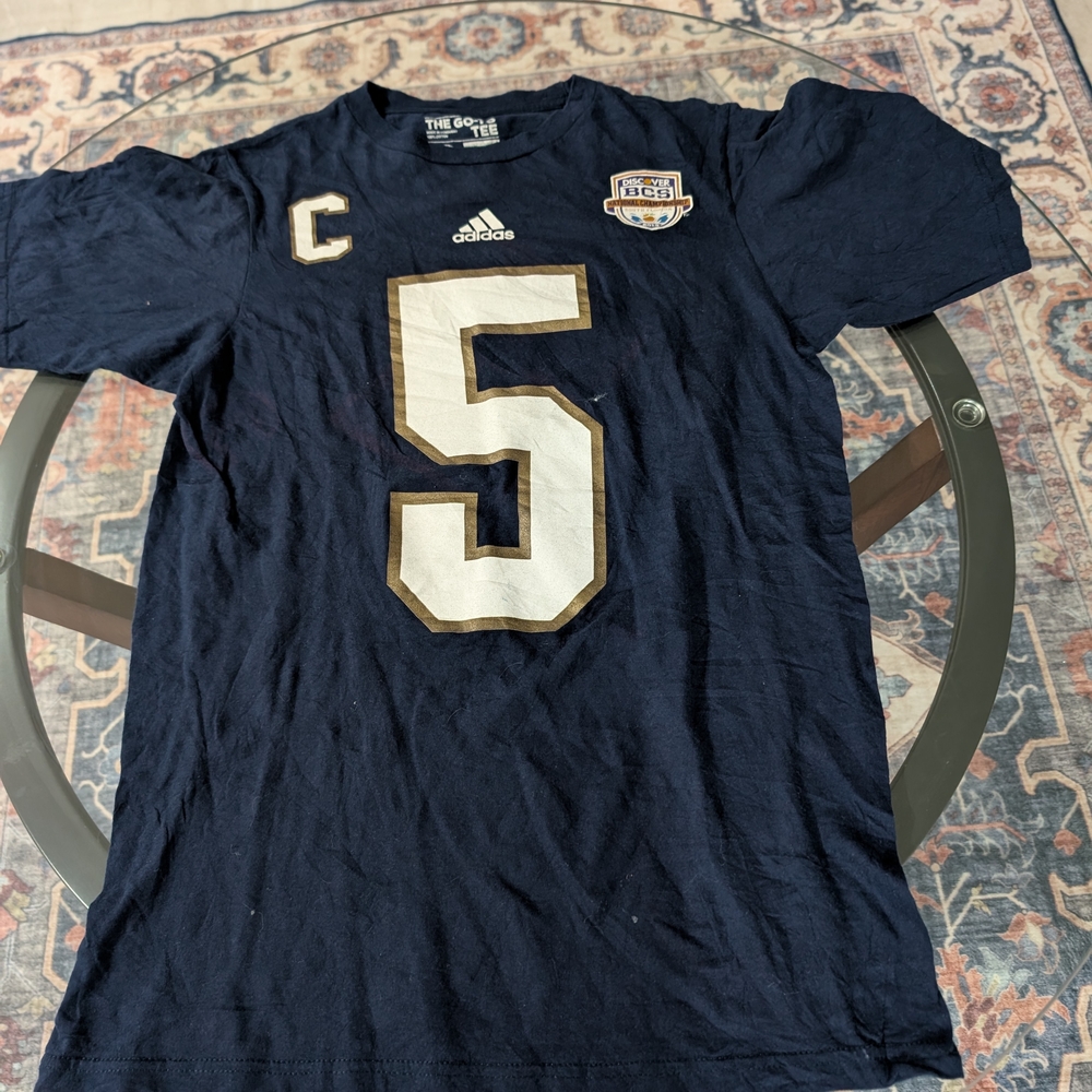 Adidas Men's Notre Dame Tee Pre owned